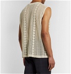 Our Legacy - Crochet-Knit Cotton-Blend Tank Top - Neutrals