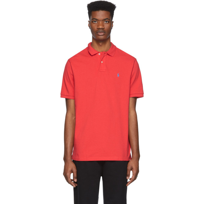 Photo: Polo Ralph Lauren Red Mesh Iconic Polo