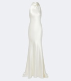 Danielle Frankel Bridal Stella wool and silk gown
