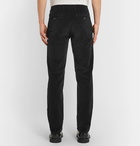 Canali - Black Cotton-Blend Corduroy Trousers - Black