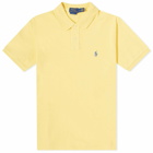 Polo Ralph Lauren Men's Slim Fit Polo Shirt in Fall Yellow
