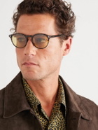 TOM FORD - Aurele Round-Frame Tortoiseshell Acetate Sunglasses
