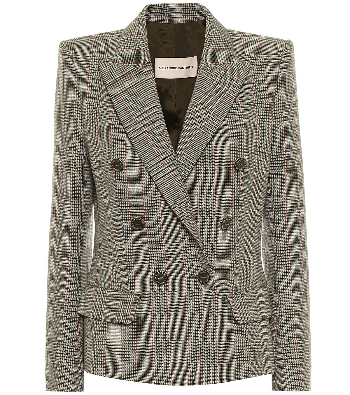 Alexandre Vauthier - Checked wool blazer Alexandre Vauthier