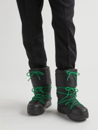 Bottega Veneta - Puddle Rubber-Trimmed Quilted Shell Boots - Black