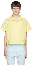 Alled-Martinez Yellow Cropped Shirt