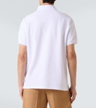 Dunhill Logo embroidered cotton piqué polo shirt