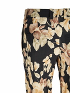 SAINT LAURENT - Soft Printed Silk Pants