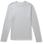 Faherty - Isle Striped Cotton-Jersey T-Shirt - White