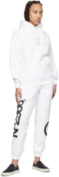 Aitor Throup’s TheDSA SSENSE Exclusive White Graphic Hoodie