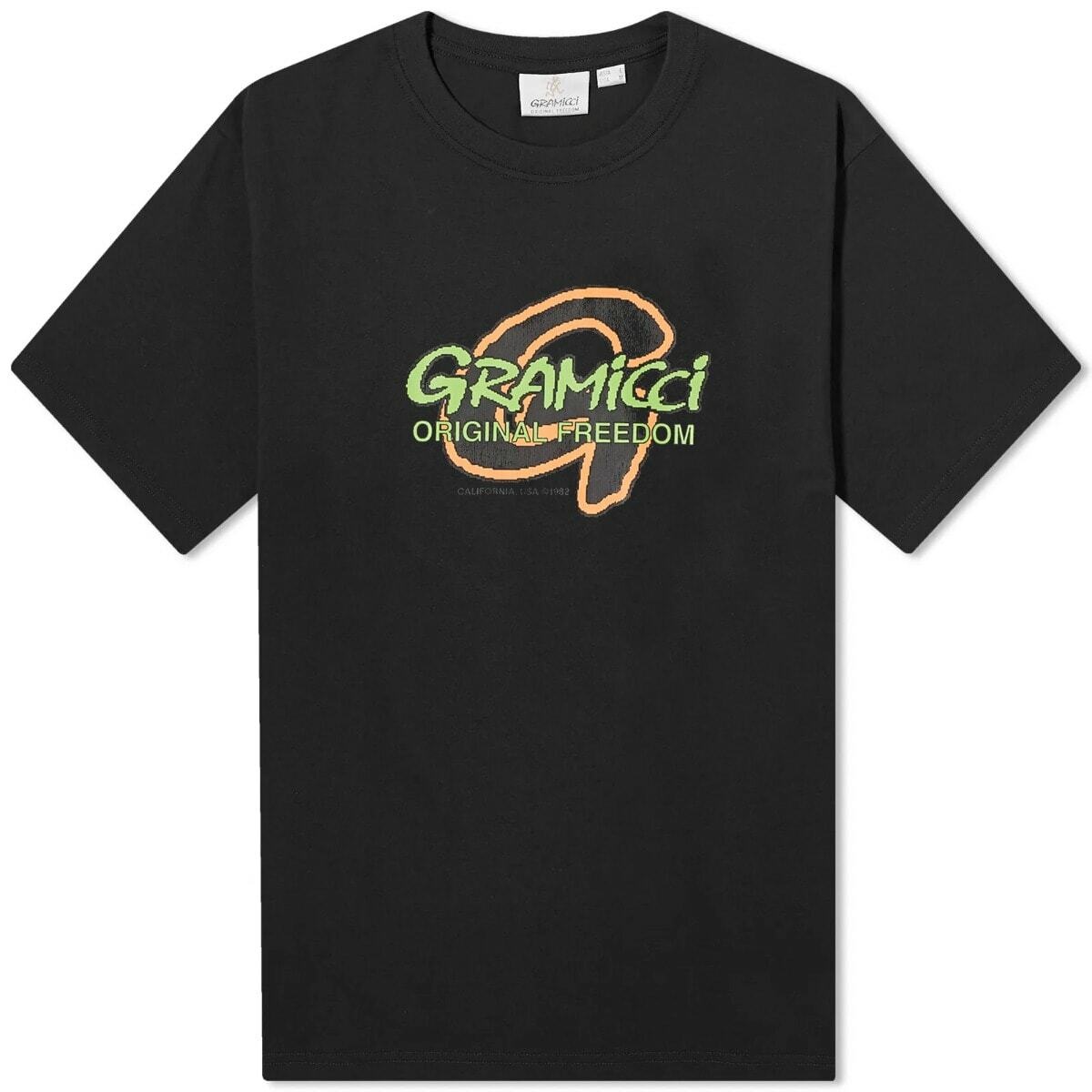 Photo: Gramicci Men's Pixel G T-Shirt in Vintage Black