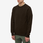 Norse Projects Men's Sigfred Lambswool Crew Knit in Truffle