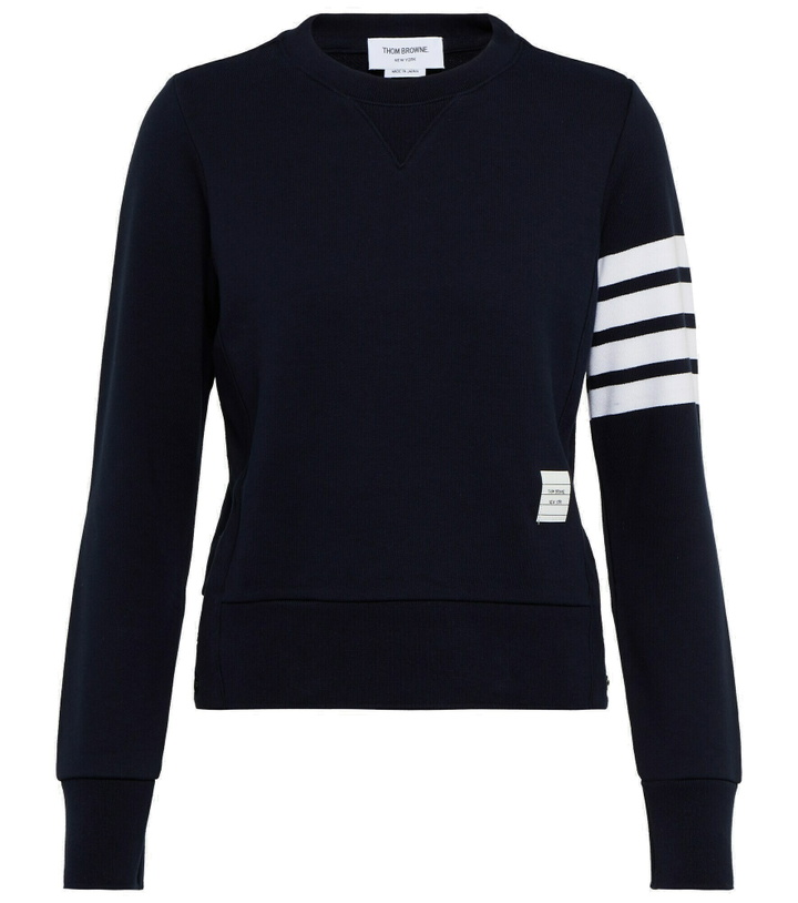 Photo: Thom Browne - Striped cotton sweatshirt