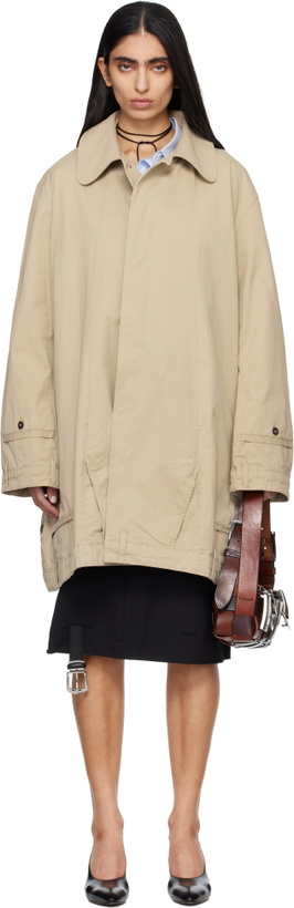 Photo: HODAKOVA Beige Upside Down Trench Coat
