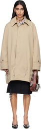 HODAKOVA Beige Upside Down Trench Coat