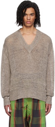 Vivienne Westwood Taupe Alex Sweater