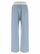 T by Alexander Wang wide Leg W/ Logo Elastic Exposed Brief Joggers