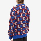 ICECREAM Men's Jigsaw Cardigan in Blue