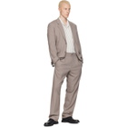 Hugo Taupe Two-Piece Modern-Fit Stretch Twill Suit