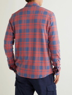 Faherty - Legend Checked Stretch-Flannel Shirt - Red