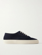MORJAS - Deck Suede Sneakers - Blue