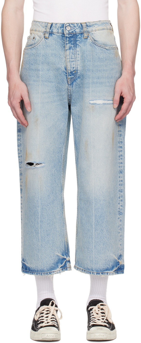 Photo: HOPE Blue Cropped Jeans