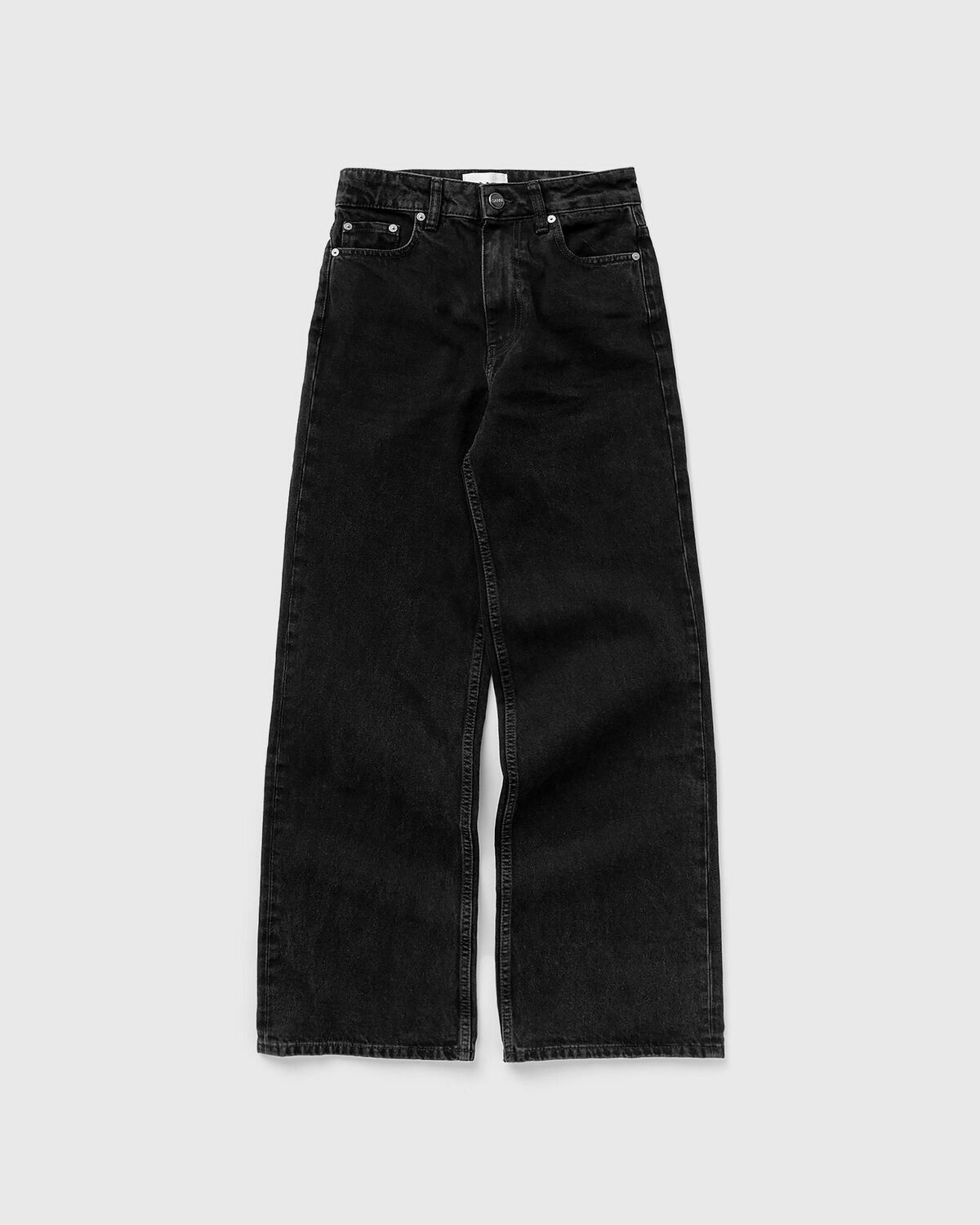 Ganni Rigid Denim Black Jeans GANNI