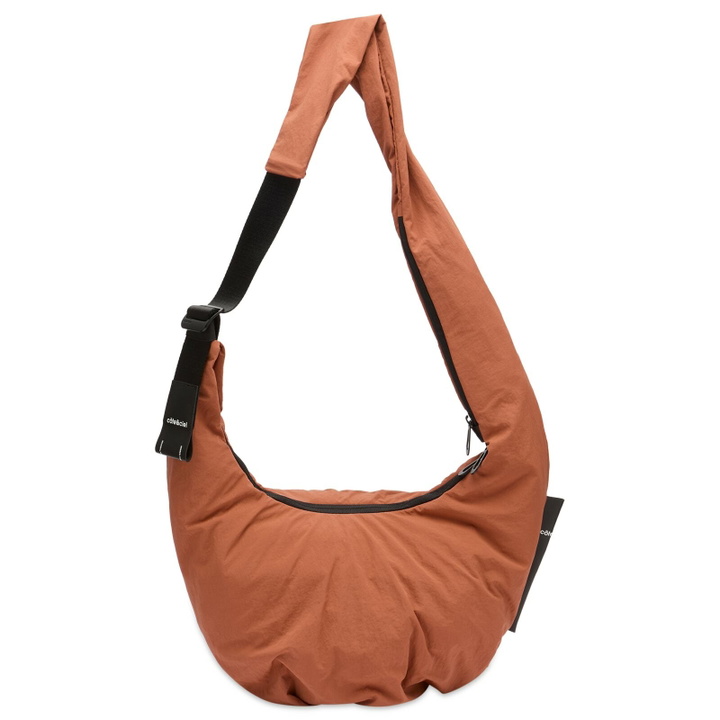 Photo: Cote&Ciel Hyco S Smooth Cross Body Bag in Terracotta 