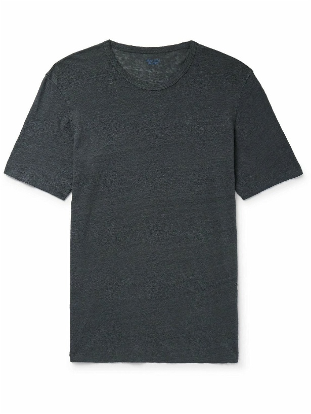 Photo: Hartford - Slub Linen T-Shirt - Gray