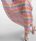 Missoni Zig Zag pointelle beach dress