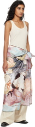 LEMAIRE Multicolor Aquarel Pareo Scarf