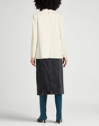 Dondup Womens Blazer Ivory