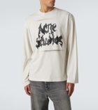 Acne Studios Logo cotton-blend jersey T-shirt