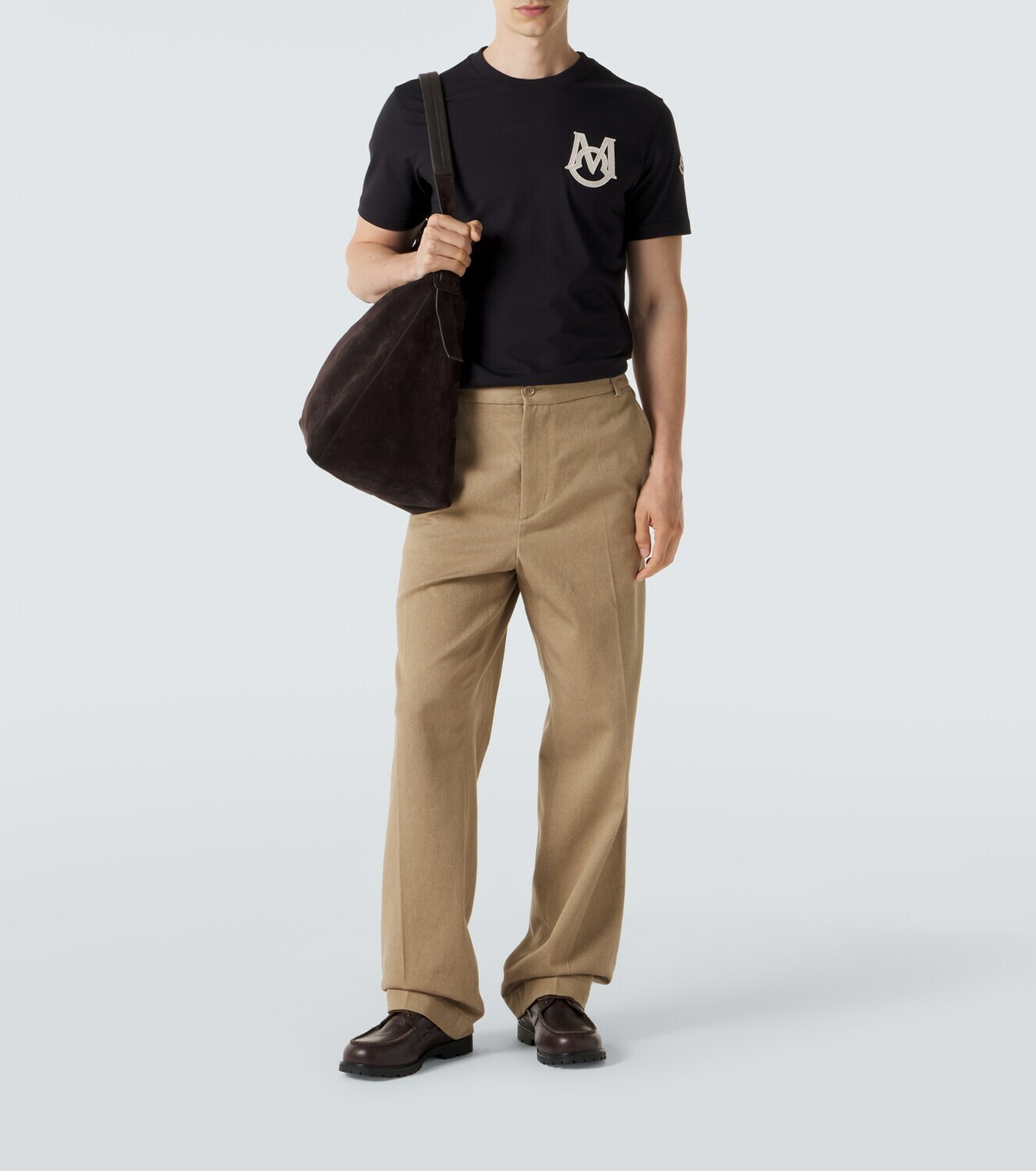 Moncler Logo cotton jersey T-shirt