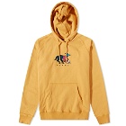 By Parra Men's Anxious Dog Hoody in Gold Yellow