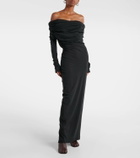 Entire Studios Bound cotton-blend jersey maxi dress