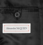 Alexander McQueen - Slim-Fit Wool-Jacquard Suit Jacket - Black