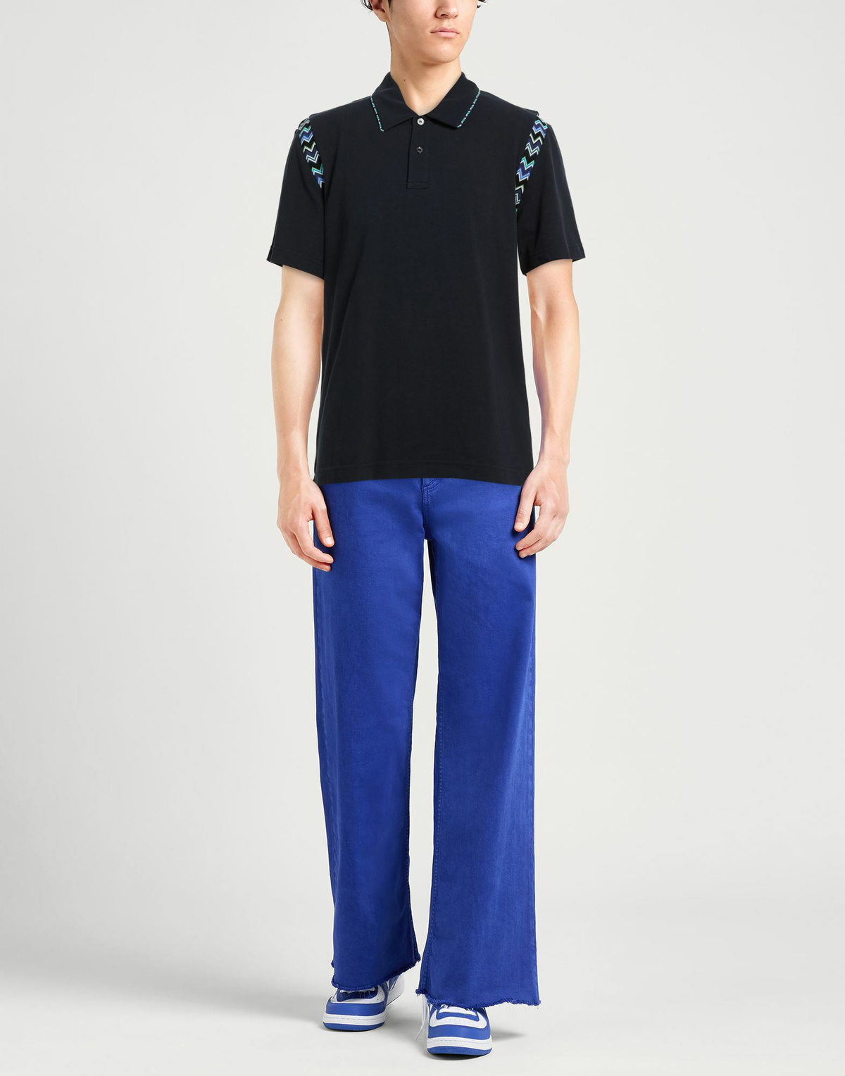 Missoni Mens Polo shirt in Black