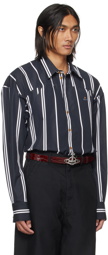 Vivienne Westwood Black Striped Shirt