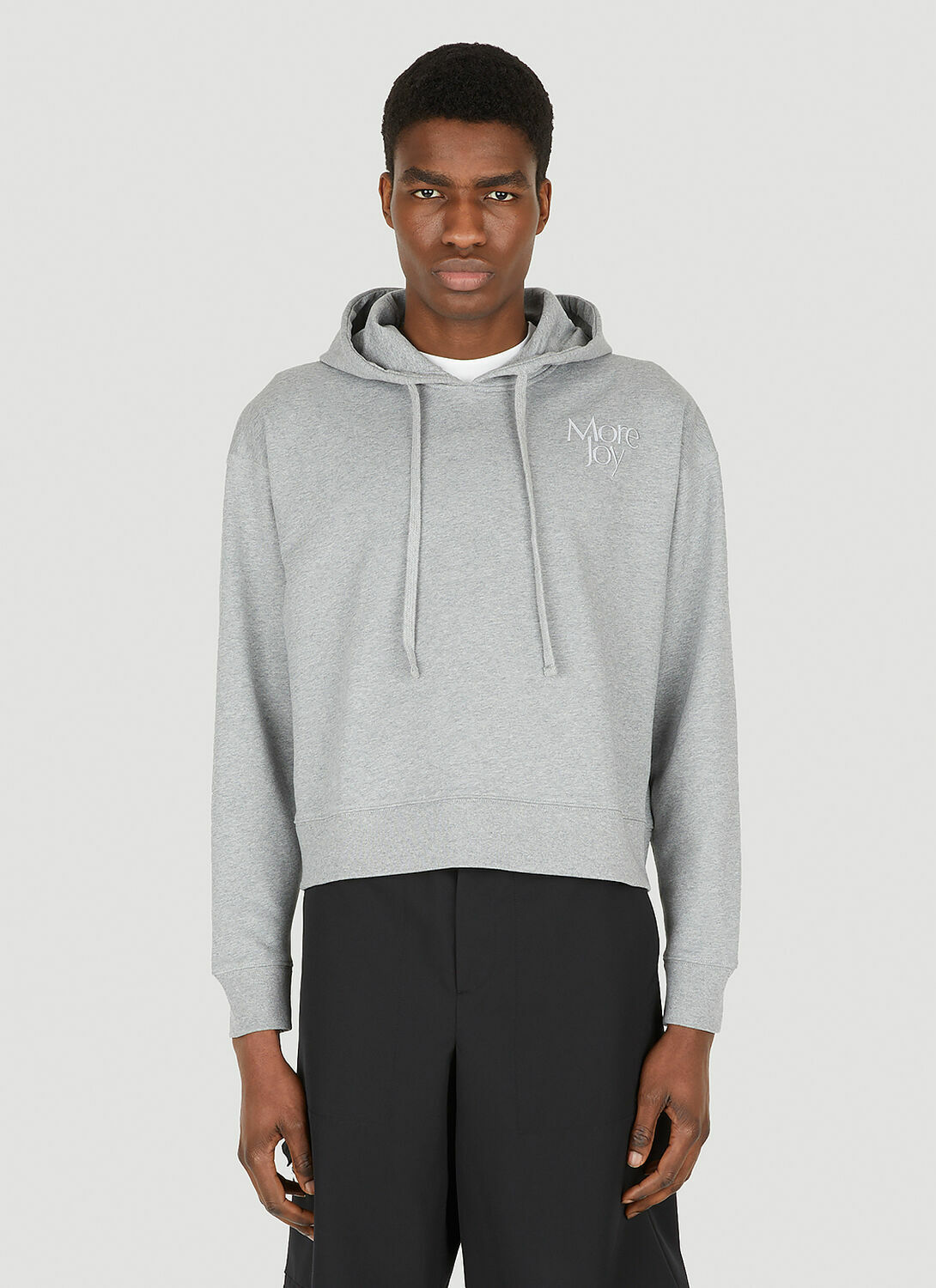 More Joy Cropped Hooded Sweatshirt