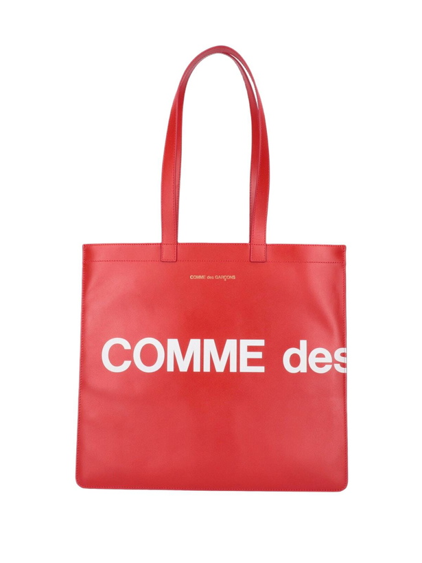 Photo: Comme des Garçons Wallet Logo Tote Bag