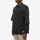 Undercoverism Men's Short Sleeve Shirt in Black