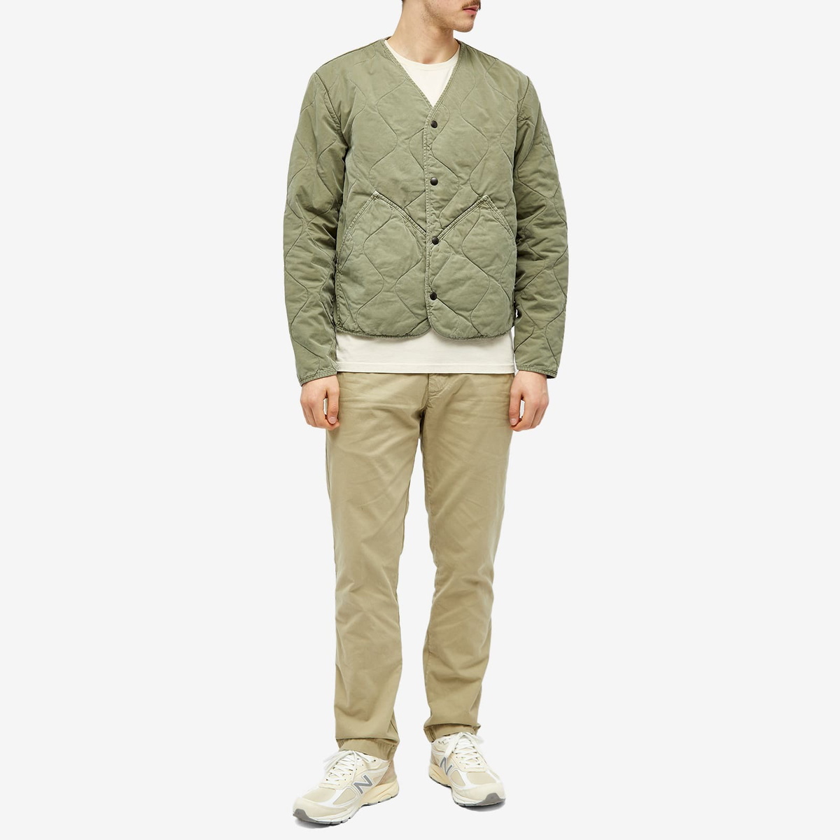 Save Men's Original Light Twill Chino in Khaki