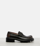 Loewe Sierra leather loafers