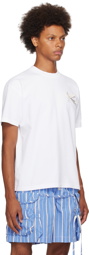 Jacquemus White Le Chouchou 'Le T-Shirt Nœud' T-Shirt
