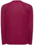 GIMAGUAS - Rosso Cotton Knit Sweater