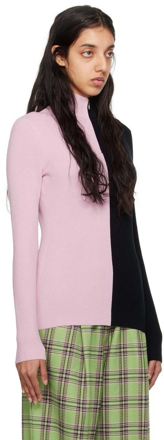 Stine Goya Pink & Navy Sylvie Sweater Stine Goya