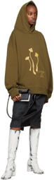 Maison Margiela Khaki 'Tripin On You' Hoodie