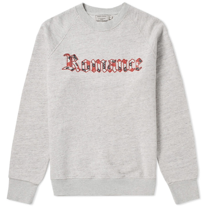 Photo: Maison Kitsun&eacute; Venice Romance Crew Sweat Grey