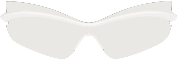 Photo: Maison Margiela White MYKITA Edition MMECHO004 Sunglasses