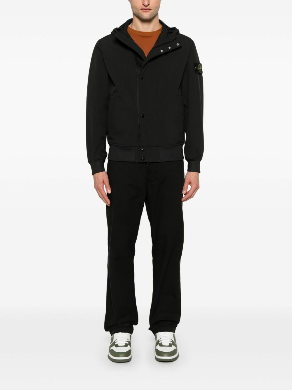 Stone Island Compass-Badge Bomber Jacket